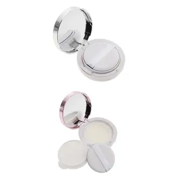 

2pcs Makeup Case Air Cushion Sponge Powder Puff Empty Box Liquid Foundation