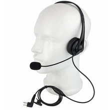 New K-C1 2 Pin Headset Mic Walkie talkie headphones Fo Baofeng Accessories UV-5R BF-888S UV-82 PUXING TYT