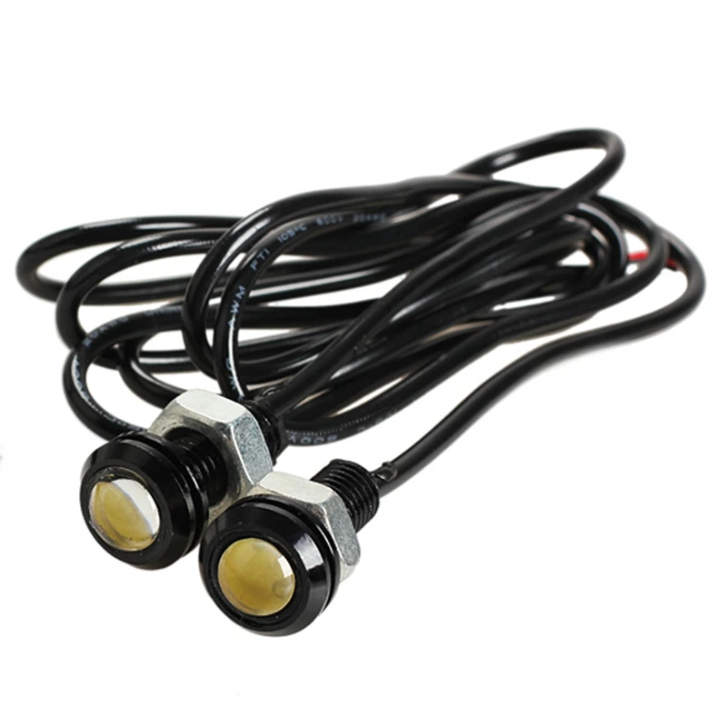 

2Pcs Car Motor LED Eagle Eye Light High Power Automotive Daytime Running DRL Tail Backup/Turn Signal/Reverse/Stop Lamp Bulb