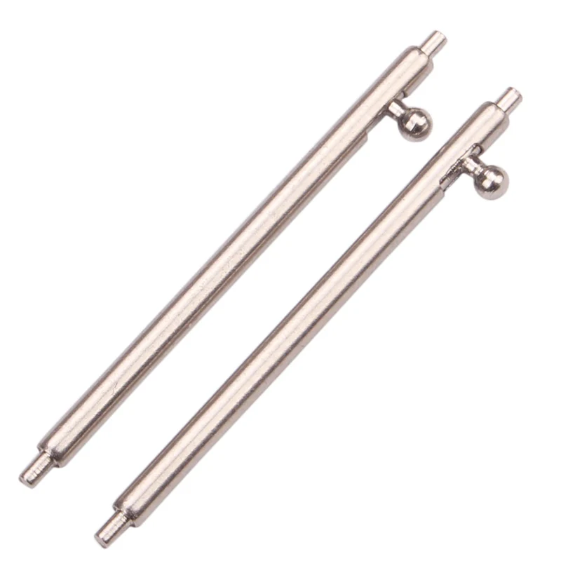 Wholesale 100pcs Stainless Steel Quick Release Spring Bar Silver Watch Band Accessories Strap Repair Tool Watchband Link Pin