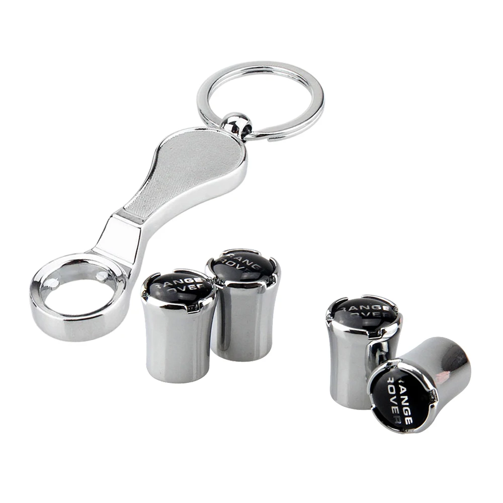 Колпачки для клапанов шин с гаечным ключом Land Rover Range Logo Evoque Discovery 4 FREELANDER 2|Стержни