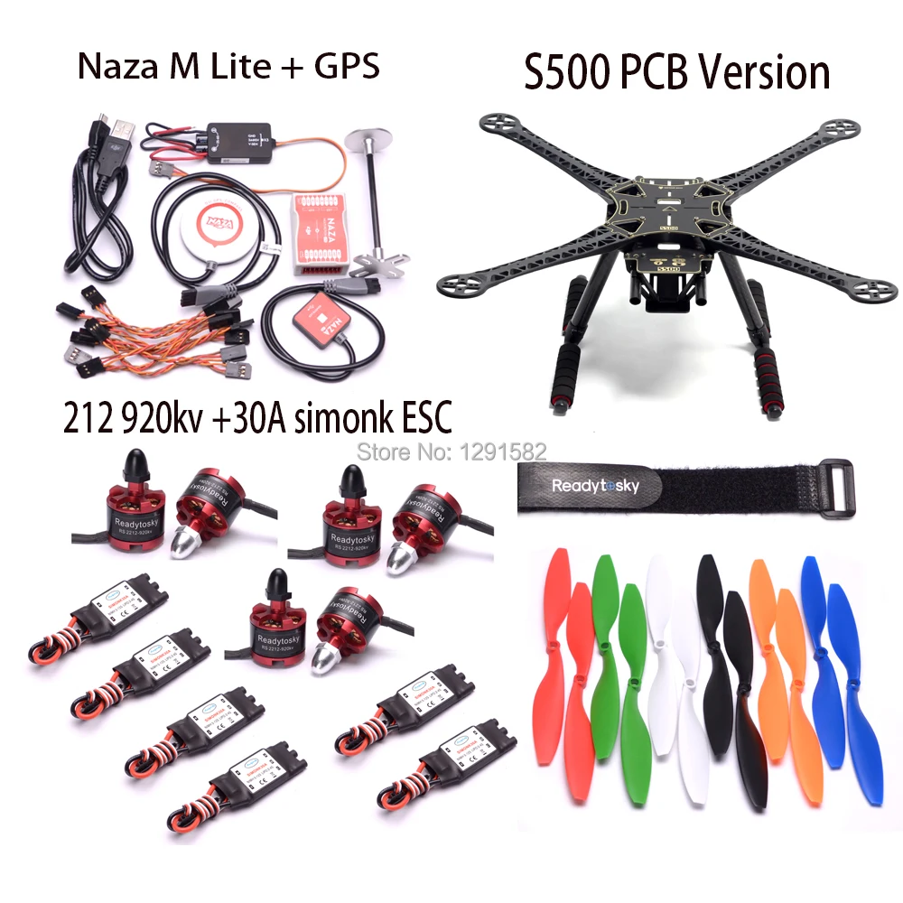 s500 Naza 2212 30A ESC