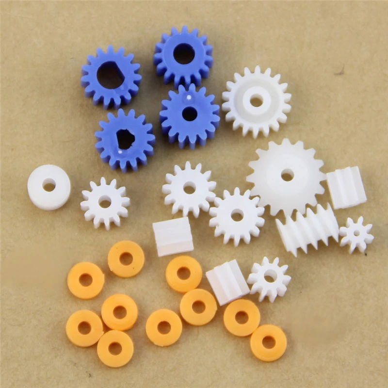 

16 Kinds Plastic Shaft Gears Spindle Gears Gear-B 2MM 2.3MM 3MM 3.17MM 4MM Worm