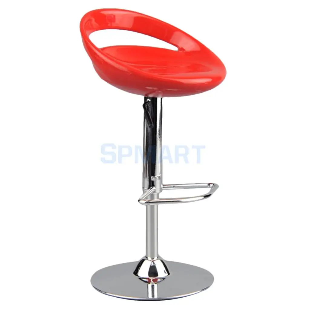 2Pcs 1/6 Round Swivel Chairs Pub Bar Stools Furniture Toy for 12 INCH    Action Figure Accessories