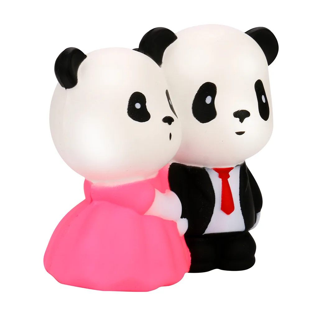 Kawaii Squishies игрушки замедлить рост свадьбы панда Купоны супер выжать коллекция дети игрушки Хлюпать антистресс 20S8726 оптовая продажа