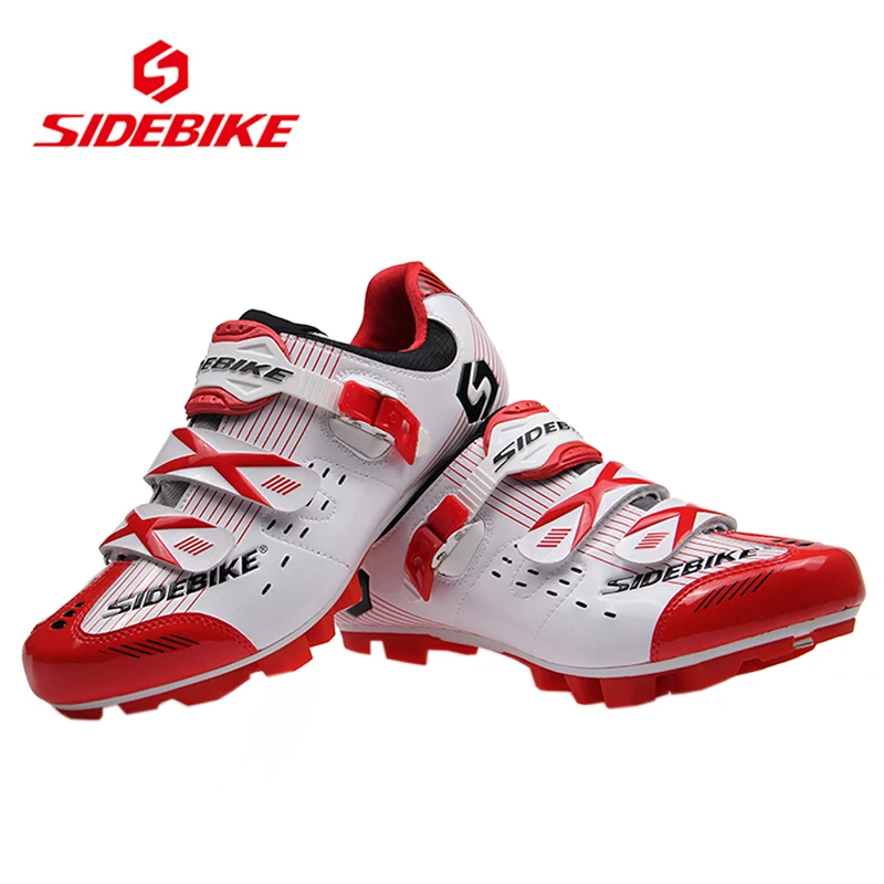 SIDEBIKE Professional Mountain Bike Racing Self-Locking Shoes Lightweight Bicycle Cycling MTB Shoes Outdoor Sports Athlete Shoes