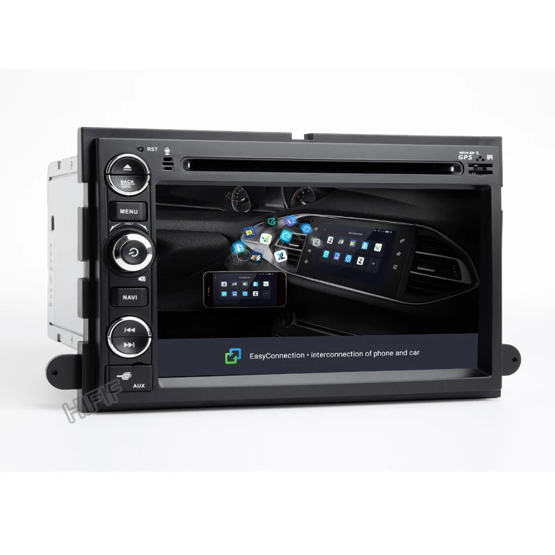 Best HD 1024*600 Android9.0 Car DVD GPS Player for Ford F150 EXPEDITION,EDGE,FUSION,EXPLORER WIFI 4G Bluetooth Radio Stereo 4G RAM SD 3