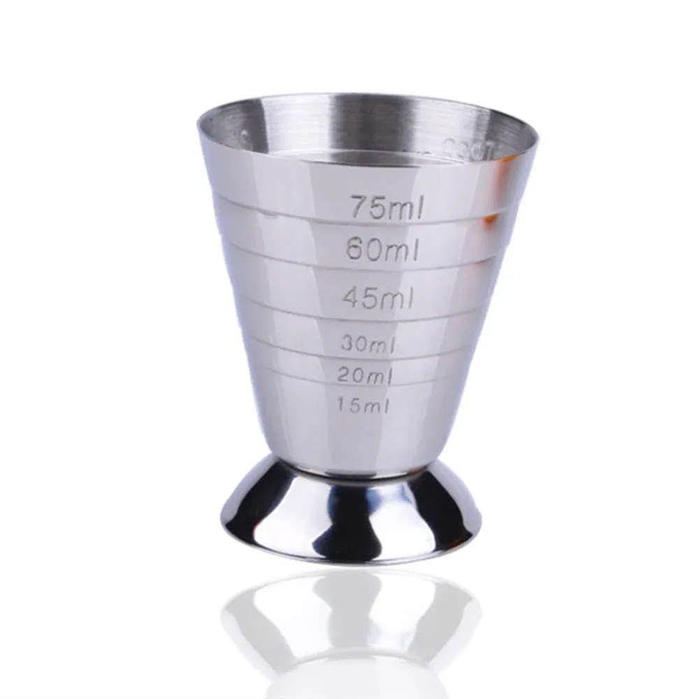 Stainless steel Graduate Bar Supplies Ounce cup three kind of