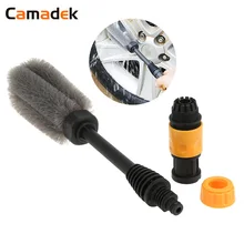 Портативная Автомобильная мотоциклетная шайба обода колеса шины Fender бамперы щетка для мытья пыли очиститель, инструмент для очистки мягких волос щетка для мытья