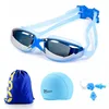Myopia Swimming Goggles Diopter Adults Anti-Fog Diving Glasses Men Women Prescription Waterproof Silicone Pool Swim Eyewear ► Photo 2/6