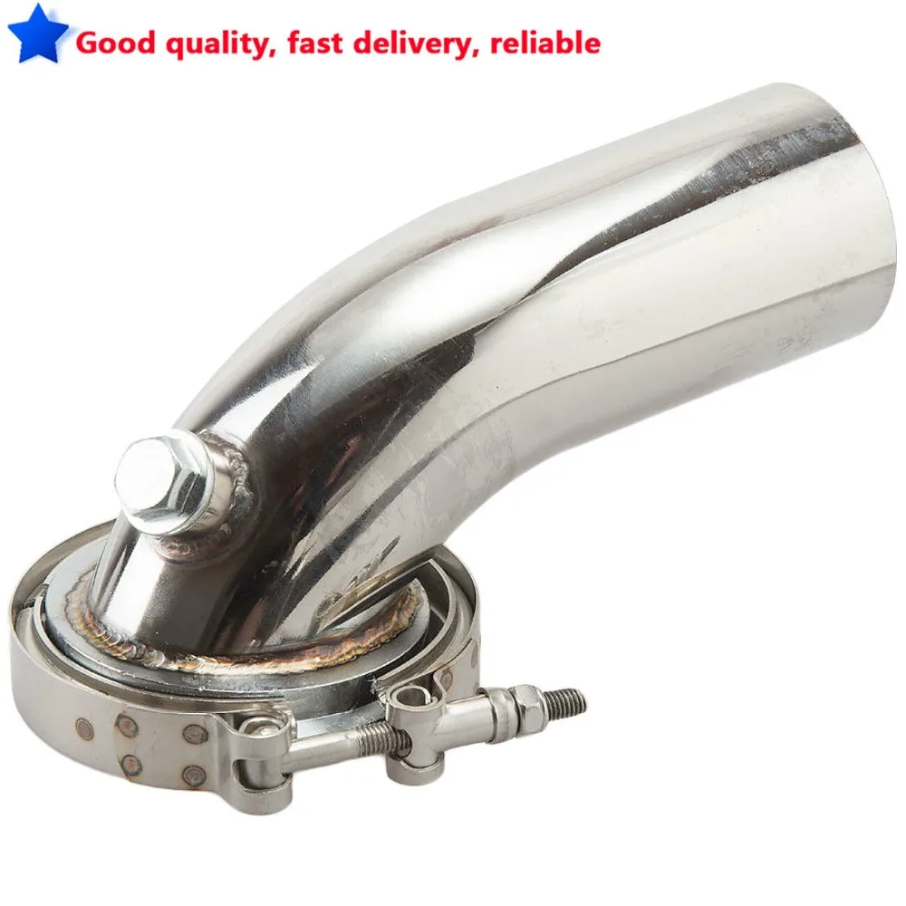2.5/" V-band Clamp Flange Turbo Down Pipe Adapter for HY-35 HX35 HE351VE