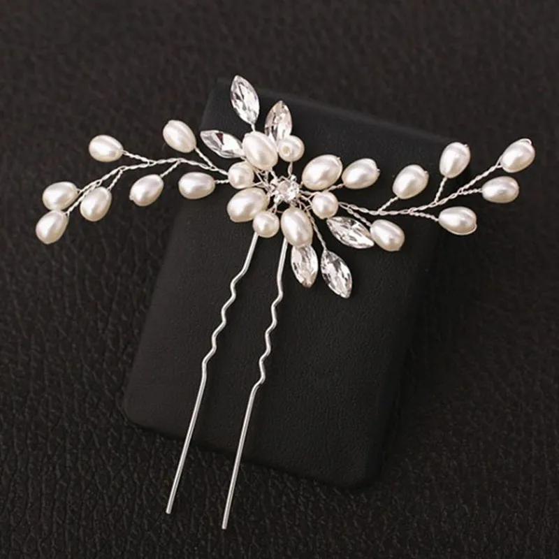 

2020 Pearls Crystal Tiaras and Crowns For Women Hair Combs Wholesale Price Bridal Headwear Party Hair Accessories