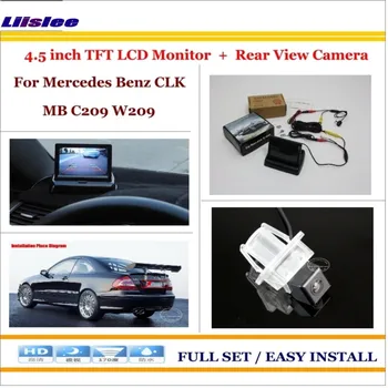 

Liislee For Mercedes Benz CLK MB C209 W209 - Auto Back UP Reverse Camera + 4.3" Color LCD Monitor = 2 in 1 Rear Parking System