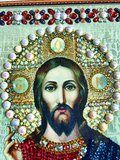 RUBOS DIY 5D Diamond Embroidery Icons Religion Beadwork Diamond Painting Cross Stitch Bead Pearl Sale Handicrafts Hobby Gift New