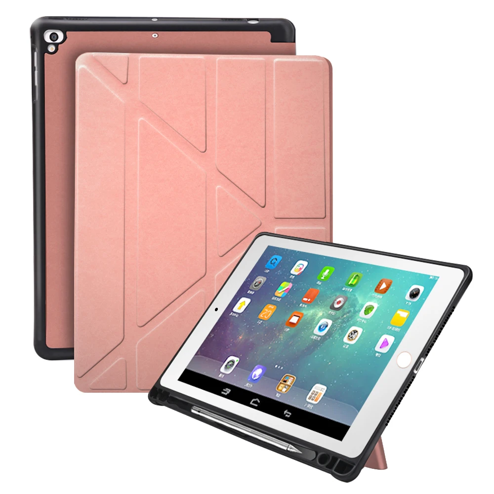 Owswin для iPad 9,7 чехол Smart Cover для iPad Air из искусственной кожи чехол для iPad Air 2 Pro 9,7 чехол с карандашом