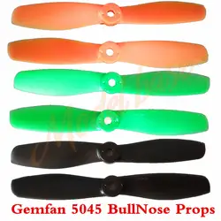 4 пары новых gemfan 5045 bullnose реквизит ABS налево/CW qav250 280 310 мини FPV-системы multirotor горючего