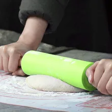 Антипригарная деревянная ручка, силикон скалка тесто для выпечки Кухонные инструменты для приготовления пищи для дома