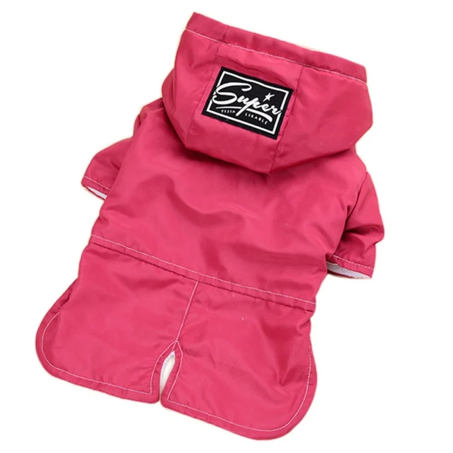 2017 Pure Colors Pet Coat Dog Jacket Winter Warm Clothes Puppy Dog