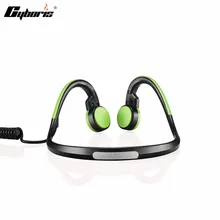CYBORIS, беспроводная гарнитура, Bluetooth, Спортивная, костная проводимость, 3,5 мм, наушники, наушники с микрофоном для ios, Android