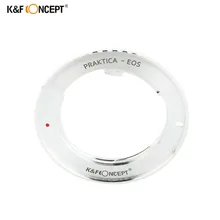 K&F Concept lens adapter for Praktica PB Lens to for Canon EOS EF Mount Adapter 600D 550D 500D 450D 7D 5D Rebel