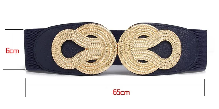 designer belts women Hot Corset belt Personally gold buckle stylish waistbands for Women elastic cummerbunds black Dress wild wedding cummerbund lady gold belt