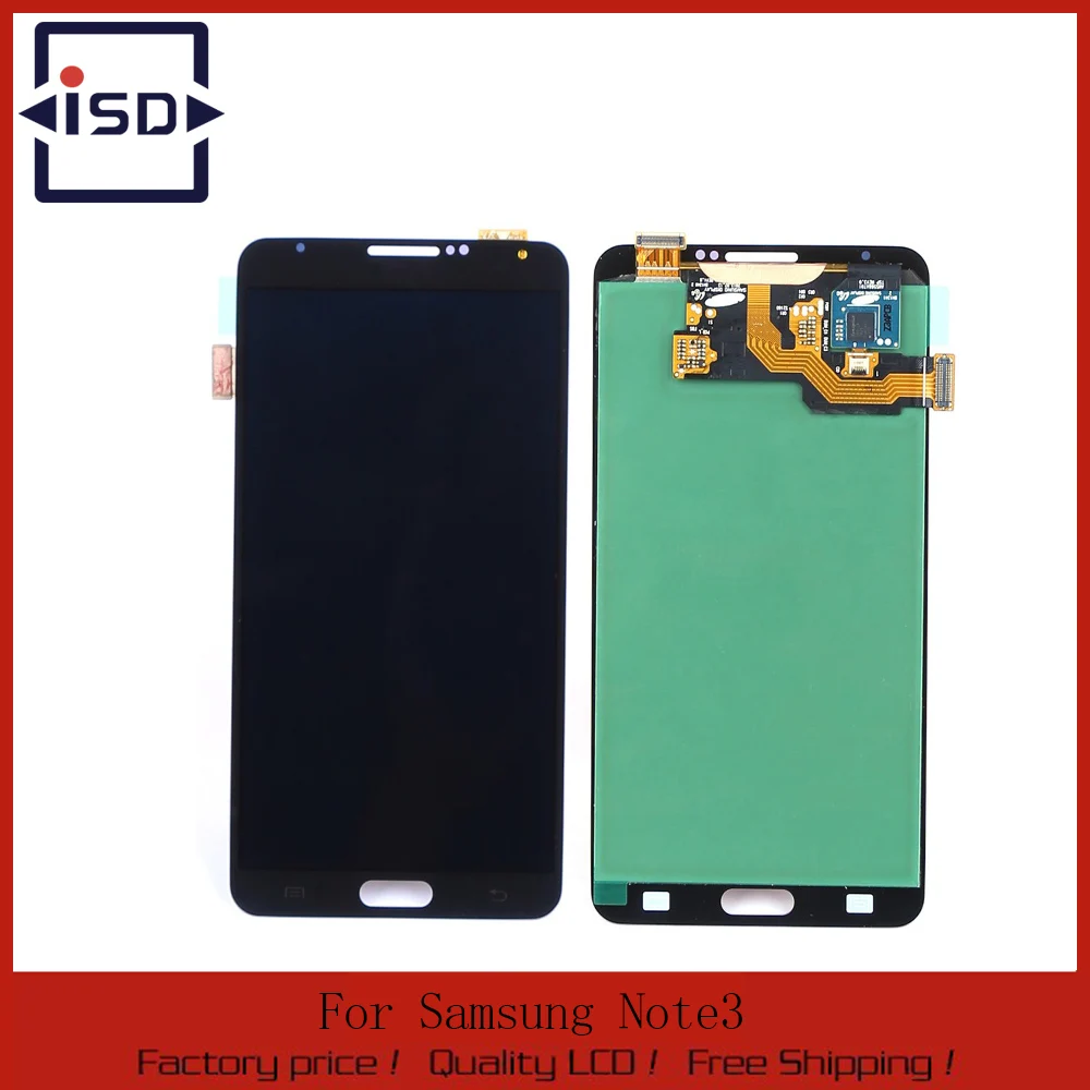 

Grey Color for Samsung Galaxy Note 3 N9000 N9002 N9005 N9006 N9008 LCD Display+Touch Screen Digitizer Assembly Free Shipping