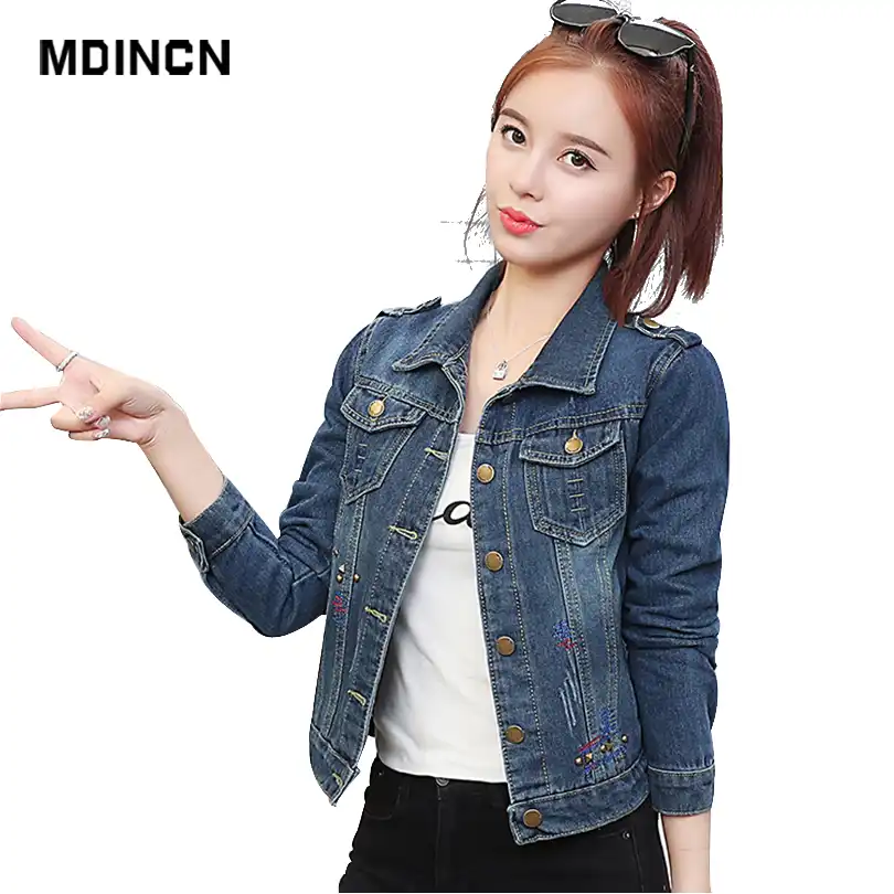 blue wash denim jacket