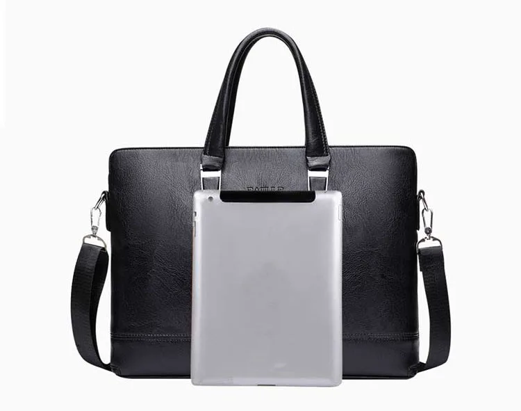 Винтажные черные Crossbody сумка для ноутбука мужские портфель для документов сумка для парня работы бизнес тотализатор сумка Bolsa masculina