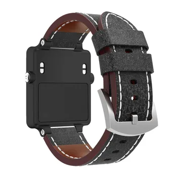 

CARPRIE High Quality Wristband Luxury Leather Watch Bracelet Band Strap Belt For Garmin Vivoactive Acetate 22MM Drop 3.1