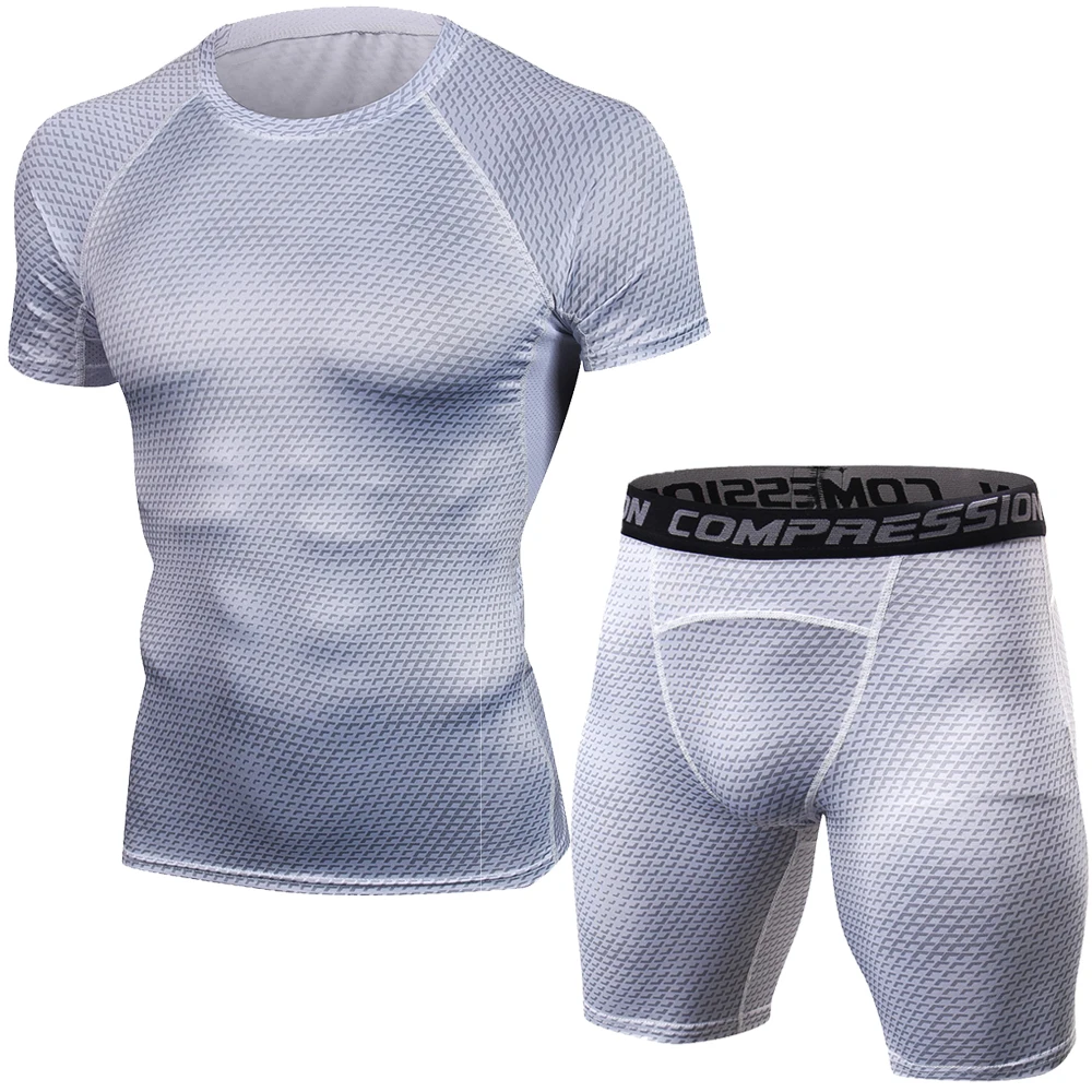 3d أفعواني الدعاوى الرجال ضغط رياضية مجموعات قصير كم t-shirt الرجال ركض الجمنازيوم اللياقة الرياضية تنفس الجوارب 3d أفعواني الدعاوى الرجال ضغط رياضية مجموعات قصير كم t-shirt الرجال ركض الجمنازيوم اللياقة الرياضية تنفس الجوارب