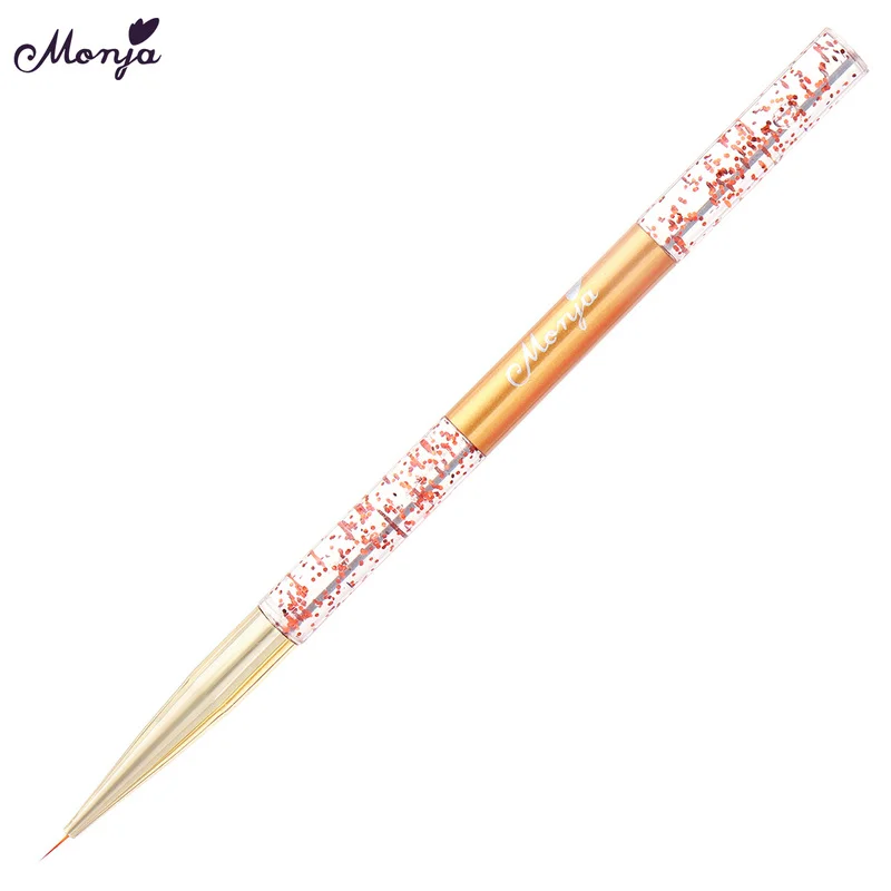Кисти для рисования ногтей, Кристальный акриловый тонкий лайнер для рисования карандаш для маникюра, инструменты, УФ гелевая ручка