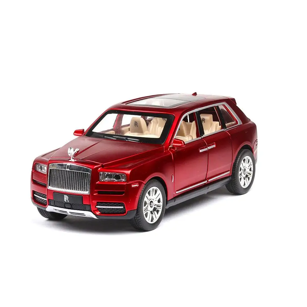 RCtown 1/24 внедорожный автомобиль внедорожник сплав моделирование вытяжной автомобиль для детей - Цвет: red
