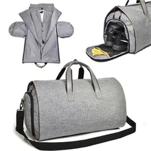 Дорожный Чехол для одежды с плечевым ремнем, вещевой мешок для переноски, подвесной чехол для чемоданов, деловая сумка с несколькими карманами