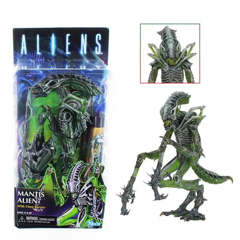 Neca Alien 10 Gelombang Mantis Alien 
