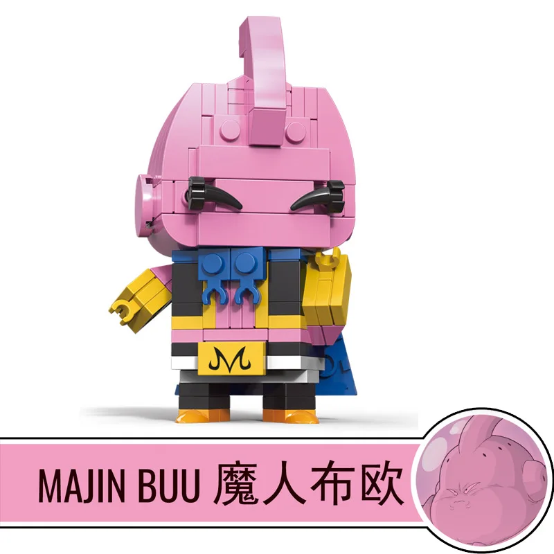 Brickheadz фигурки Dragon Ball Z Мастер Роши Jackie Chun Super Heros строительные блоки наборы детские игрушки совместимы