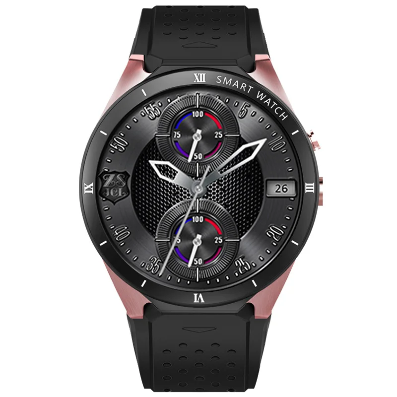 KingWear KW88 Pro 3g Smartwatch телефон Android 7 0 четырехъядерный 1. Hz 1 + 16 GB Bluetooth 4 Смарт часы gps