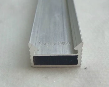 

wholesales 50pcs/lot U shape flat aluminium led profile