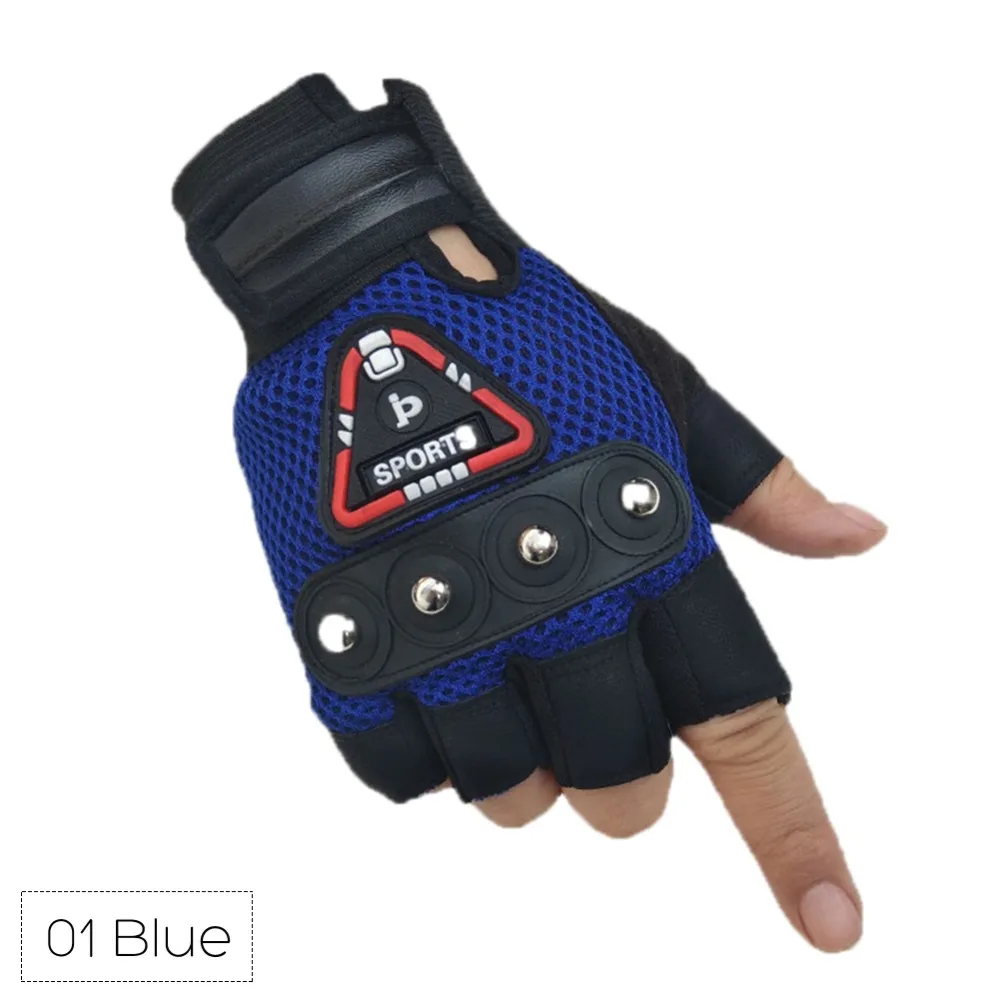 

Long Keeper Fingerless Rivet Gloves Men Breathable Tactical Gloves Biking Cycling Motorcycling Gloves Mittens #287780