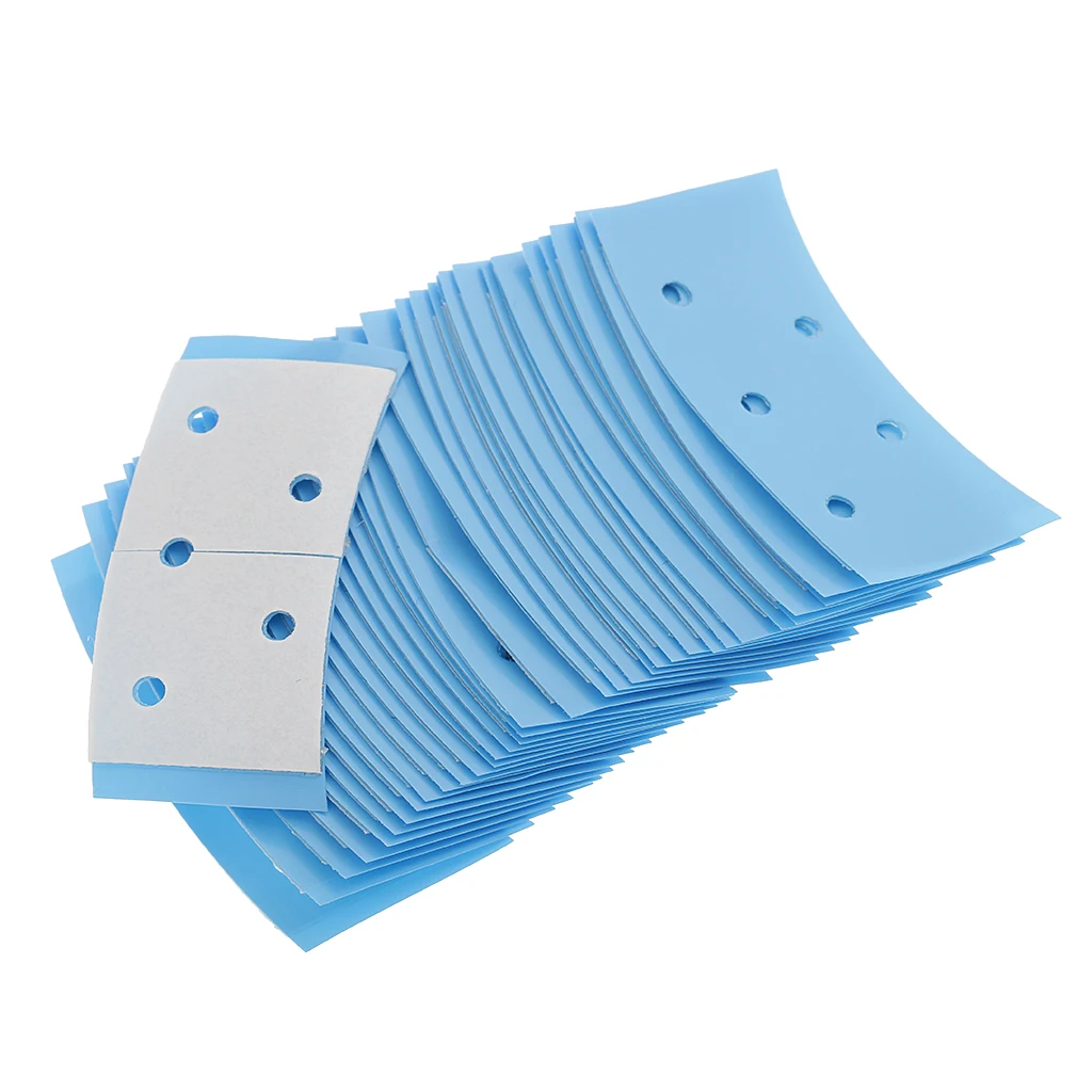 Bulk Lot of 36pcs Mini High Quality Double Sides Hair System Tape Adhesive Ultra Strong Hold Blue Color