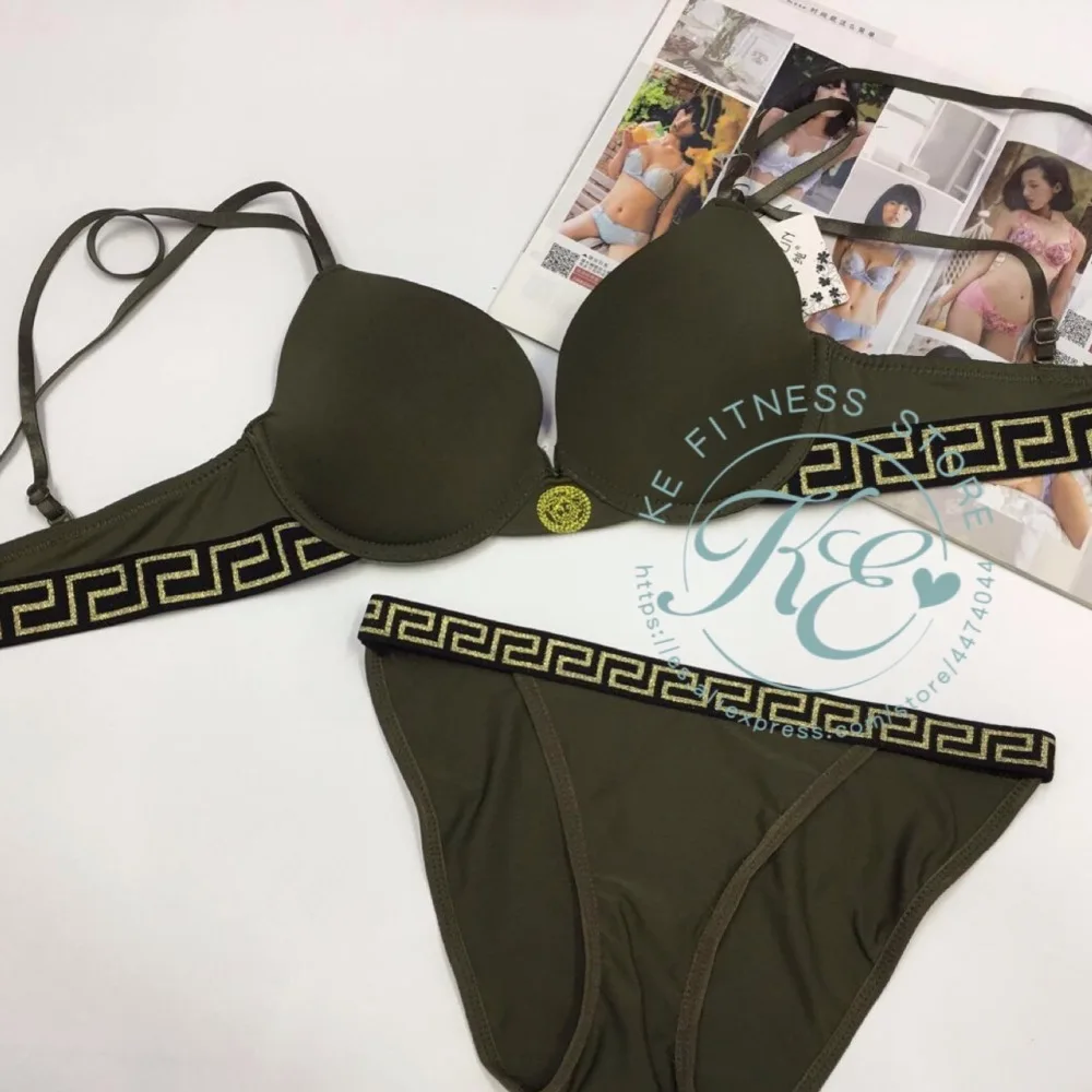 KE conjunto de ropa подкладке para mujer con sujerador y Брага Мода moda femenino Спорт Фитнес нижнее белье женщина yoga Фитнес