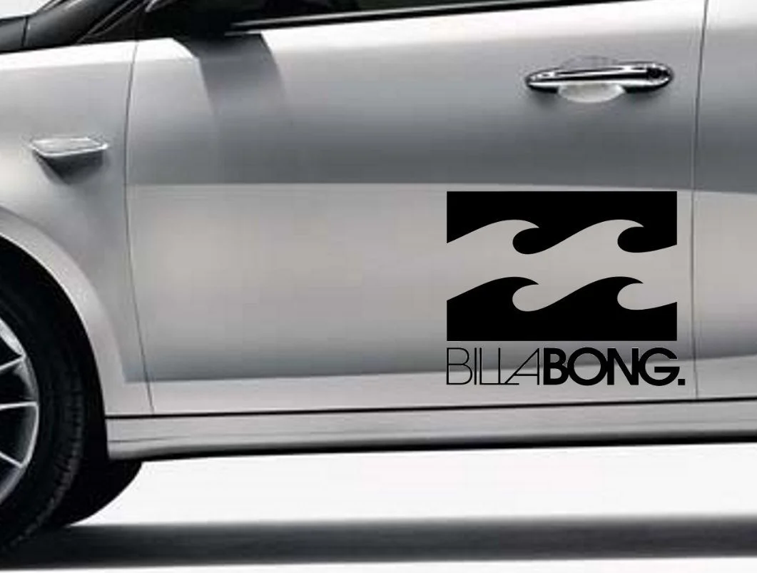 

For 2x Billabong surf logo vinyl car / van graphic decal stickers any colour VW #1 Car Styling