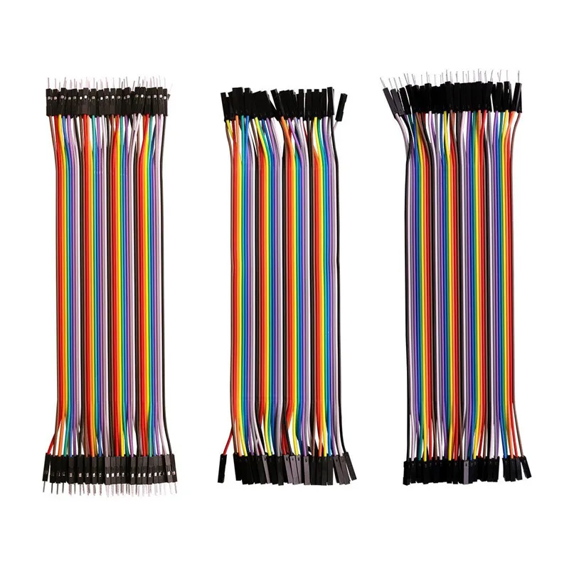 Кабель dupont jumper wire line штекер-штекер штекер-гнездо 20 см 1P 40P | Обустройство дома