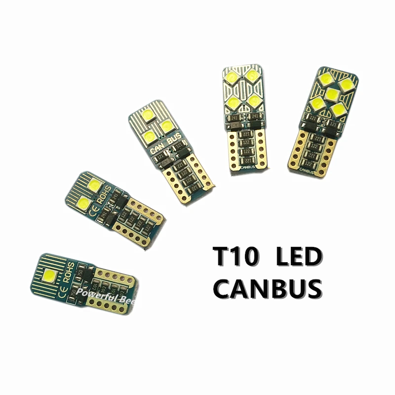 Светодиодная лампа CANBUS T10/w5w/194 3030 2 10SMD для чтения багажника шт.|Сигнальная лампа| |
