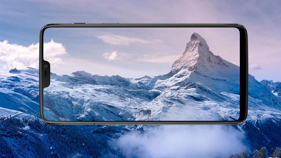 Оригинальный мобильный телефон Oneplus 6 8 Гб 128 ГБ Snadragon 845 OctaCore 20 + 16 МП Двойная камера