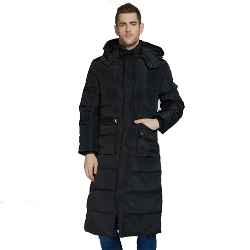 

2017 New Spring Autumn Cotton Fashion Pocket Long Male Casual Jacket Men Windbreaker Jackets Coat