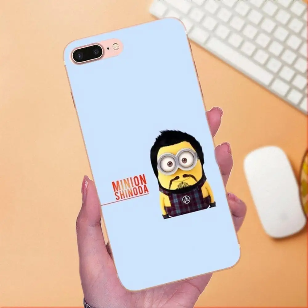 Красочные стильные модные Миньоны мой Единорог Агнес стиль для Apple iPhone 4 4S 5 5C 5S SE 6