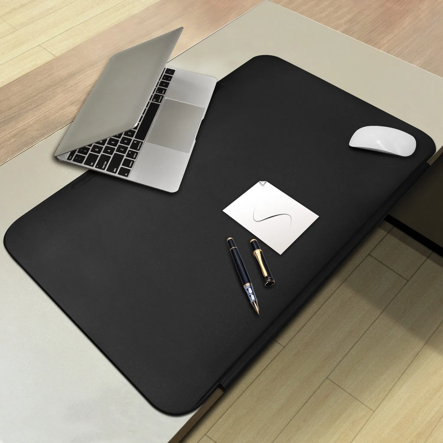 

CENNBIE Desk Mat Blotters 26" x 16", TPU Desk Pads with Fixation Lip,Comfortable Desk Writing & Drawing Board Writing Pad Tablet
