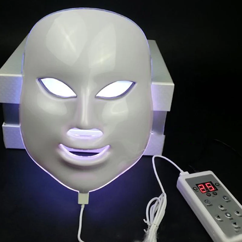 

7 Colors LED Facial Mask Face Mask Machine Therapy Light Skin Rejuvenation Facial Skin Care Beauty Mask