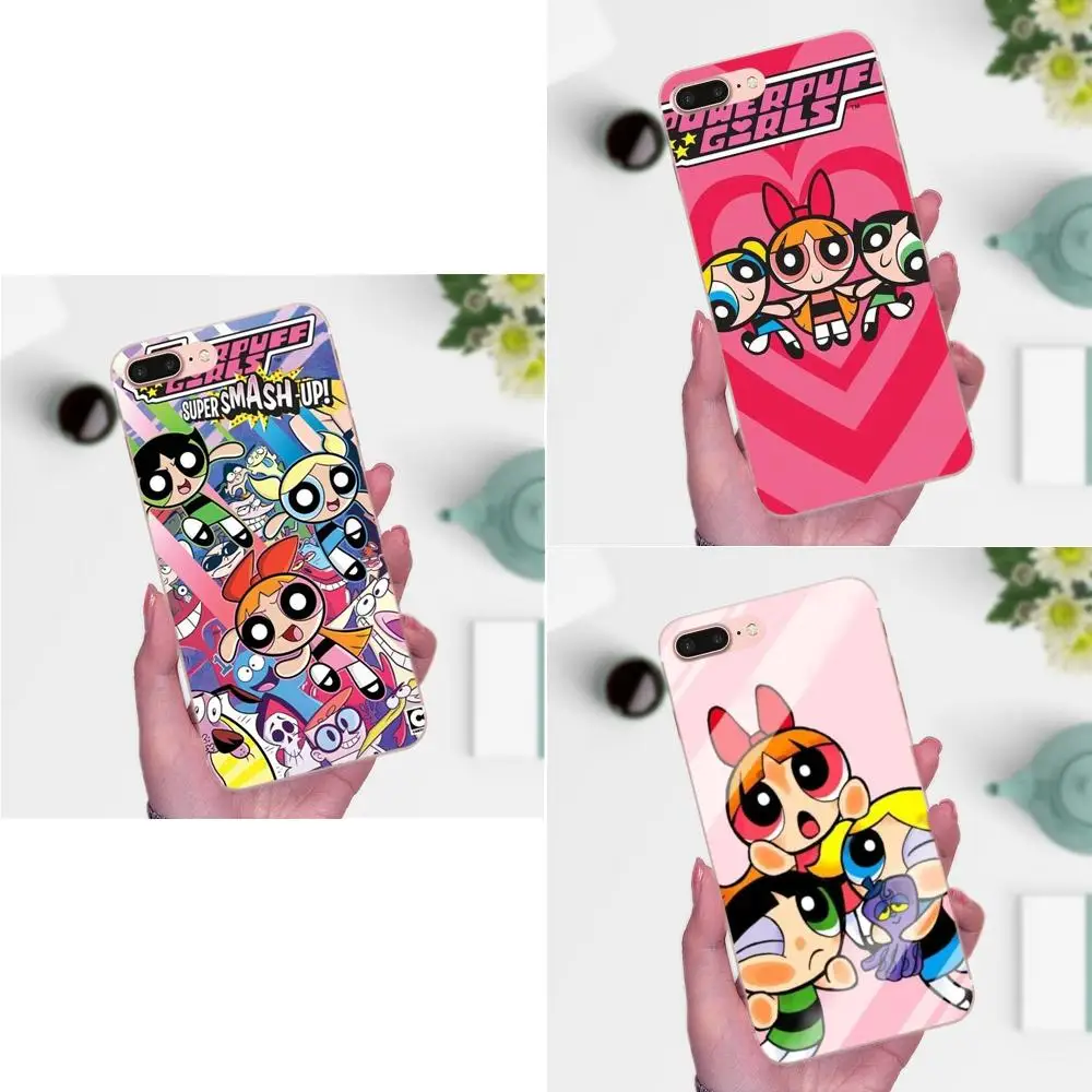 

Powerpuff Girls Soft Silicone TPU Transparent Capa For Galaxy J1 J2 J3 J330 J4 J5 J6 J7 J730 J8 2015 2016 2017 2018 mini Pro