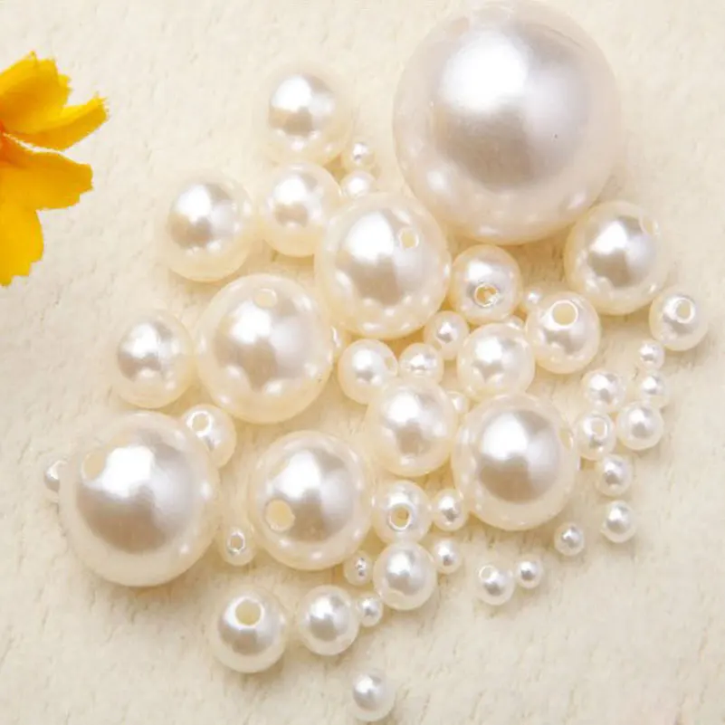 

Loose Perles Craft Beads Pearls 4mm 6mm 8mm 10mm 20mm Material Manualidades Perolas Para Artesanato China Jewelry Beading Diy